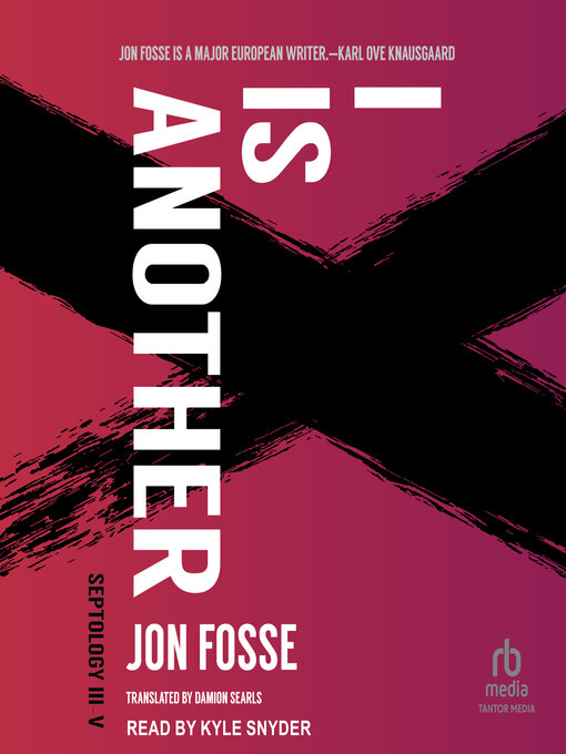 Title details for I is Another by Jon Fosse - Available